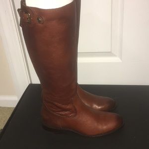 NWT FRYE Jayden buckle-back zip mid boots
